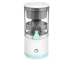 MALUGOGO Portable Electric Citrus Press Juicer with USB Charging, 7.4v 45w Power, Abs and PC Material, 400ml Capacity, Long Endurance, for Fresh Lemon and Orange Juice Extraction