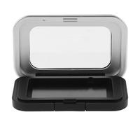MALUGOGO Portable Empty Makeup Palette for Eyeshadow and Blush with Multifunctional Storage, Easy Swapping Plastic and Iron Case, Sleek Minimalist Design for DIY Cosmetics Powder