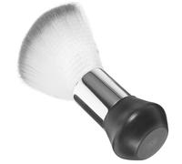 MALUGOGO Professional Hairdresser Neck Duster Brush for Haircutting Nylon and Aluminium Materials, Featuring Quick and Efficient Cleaning, for Barber Shops and Personal Use