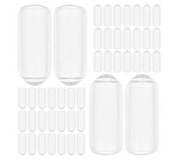MALUGOGO Rubber Headband End Caps Essential Hairband DIY Accessories 200pcs for Quick Installation and Replacement Sturdy Hairband End Pieces for Daily Use and Special Occasions