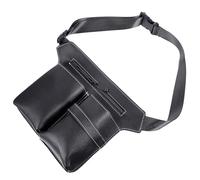 MALUGOGO Salon Scissors Belt Hair Stylist Tools Bag Leather Hairdressing Pouch with Adjustable Belt Big Capacity Holds Scissors Simple Style for Hairdressing Professionals and Women