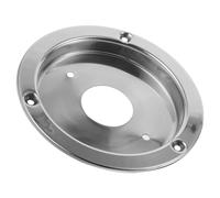 MALUGOGO Silver Stainless Steel Truck Indicator Light Mounting Bracket for Marker Lights with Sturdy Side Signal Lamp Support, for Road and Rv Use, Compliant with Global Transport Standards