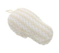 MALUGOGO Soft Silk Cotton Bath Loofah Sponge Slipper-Shaped Exfoliating Body Scrubber for Men and Women, Effortless Cleaning Bathing Accessory for Shower and General Cleaning