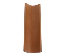 MALUGOGO Space-saving Bamboo Rolling Pin Display Holder with Concave Shape for Organizing Kitchen Tools and Dough Roller, Stable Base for Countertop Display in Culinary Projects