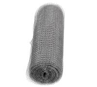 MALUGOGO Stainless Steel Gutter Mesh Leaf Guard Does Not Deform Saves Cleaning Time Silver Mesh for Gutter Protection Against Blockages and Rodents