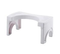 MALUGOGO Stool Folding Step for Modern and to Squatting Bathroom Comfortable Foot with Strong Load-Bearing Ability Easy Clean Design, Simple Use Toilet Adults