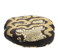 MALUGOGO Supple for Home Decoration Tibetan Singing Bowl Pad with Traditional Pattern Design, Lightweight Cotton Cloth Cushion Holder for Buddha Sound Bowls and Buddhist Temple Furnishing