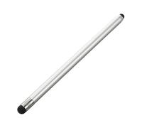 MALUGOGO Universal Capacitive Stylus Pen Silver Metal Touch Screen Pen for Tablet and Mobile Phone, Precision Writing and Drawing Stylus Compatible with Capacitive Screens
