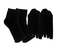 MALUGOGO UV Foot Cover Socks with -on Design and Comfortable Cloth Material 2pcs No Show Flat Mouth Style for Gel Nail Lamp for Beauty Salons and Salon Sessions