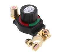 MALUGOGO V 24v Battery Kill Switch for Car and Dashcams, Anti-theft Power Cut with Detachable Knob, Brass and Plastic Material for Stable High-current Operation
