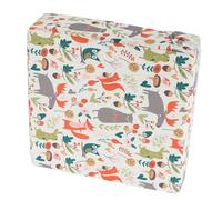 MALUGOGO Waterproof Children Dining Cushion High Booster Seat Pad with Strong Buckles Sponge Material for Home and Restaurant Use, Toddler Chair Cushion for Infant and Student Seating