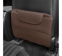 MALVCD 2 Pieces Car Seat Back Protector Anti Kick Mat for VW Beetle 2008-2018, Waterproof Back Seat Protector Pad Anti-kick Cloth Seat Accessories, E/coffee