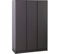 Seconique Malvern 3 Door Wardrobe - Grey, Grey