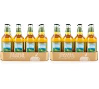 Malvern Gold 6% ABV Award Winning Cider Vegan, Gluten Free, No Artificial Colourings, Sweeteners or Flavourings 8 x 500ml Glass Bottles (Pack of 2)