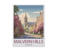 Malvern Hills England,Puzzle 1000 Pieces Of Wood Puzzles Suitable For Adults Children Families Stress Relief Puzzle Games(75x50cm)-G37