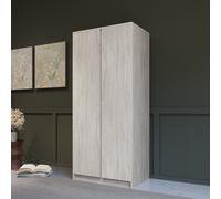 Seconique Malvern 2 Door Wardrobe - Urban Snow, Multi
