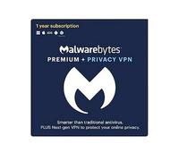 Malwarebytes + Privacy VPN (PC) 4 Devices, 1 Year - Malwarebytes Anti Malware Key - GLOBAL