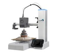 MALYAN M200 Ultra Mini 3D Printer, Max 600mm/s High Speed Printing for Kids and Beginners, Full-Auto Leveling & Smart Vibration Compensation with Cameras for Monitoring, Print Size 180x180x180mm