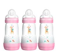 MAM Anti-Colic Baby Bottle, 260ml, Pack of 3