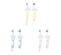 MAM | 5+ Months Toothbrush Kit - 2 x Toothbrushes (Multicolor) - Learn to Brush Teeth in 2 Steps