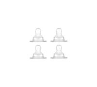 MAM 99964034 Set of 4 Bottle Teats, 2 x Size 3 and 2 x drip-Free, 4+ Months