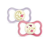 Mam Air Night Silk 16-36m 2p Box V Pacifier