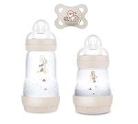 MAM Anti-Colic Bottle 160 ml + 260ml Self-Sterilising // Set of 2 Newborn // Includes Teat Size 1 from Birth // 0+