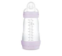 MAM Colours of Nature Collection A150, Matte Surface, Patented Anti-Colic Bottle, Skinsoft Silicone Teat, Ultra Soft, for Babies from 2 Months, Pink, 260 ml