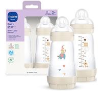 MAM Anti-Colic Bottle, White, 9 Ounce, 2-Count