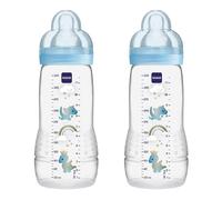 Mam Baby Bottle 330ml - 2pk - Boy