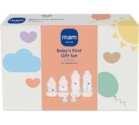 MAM Bottles Baby's First Bottle Set, Newborn Baby Bottles Set with 2 Fast Flow Teats, Anti-Colic Bottles for Newborn Babies, Set of 4 Bottle