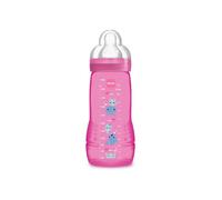 MAM Bottle Easy Active 2nd Age Colored 330ml Girl Teat Flow X