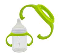 Mam Bottle Handles, 2 Pieces Hold My Bottle Handles, Non-Slip Baby Cup Handles, Baby Nursing Bottle Holder, Bottle Handle for Natural Wide Mouth PP Glass Baby Bottles, Baby Bottle Accessories