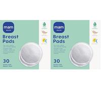 MAM Breast Pads, 60 Pack, Discreet & Highly Absorbent