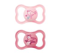 MAM Chupete Air Silic +6M 2U Pink, S232