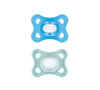MAM Comfort Silicone Pacifiers 2-6 months Blue x2