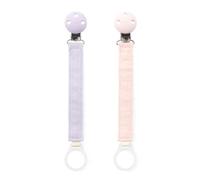 MAM Dummy Clip, 2 Pack, Pink (Dummies Not Included)