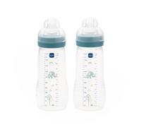 MAM Easy Active Feeding Bottle 4+ months - 330 ml (2 pcs)