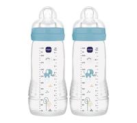 MAM Easy Active Baby Bottles 330ml 2 Pack