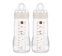 MAM Easy Active Baby Bottles 330ml 2 Pack