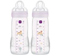 MAM Easy Active Baby Bottles 330ml - 2 Pack