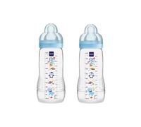 MAM Easy Active Bottle 330ml Pack of 2 - Blue