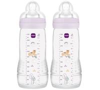 MAM Easy Active Bottle 330ml Pink 2Pk