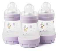 MAM Easy Start Anti-Colic Bottle - 160ml - Triple Pack - Pink and Green