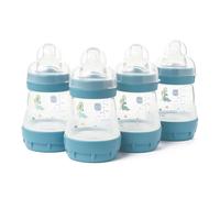 MAM Easy Start Anti-Colic 160ML Baby Bottles 4 Pack Blue
