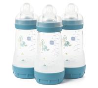 MAM Easy Start Anti-Colic 260ml Baby Bottle 3 Pack - Blue