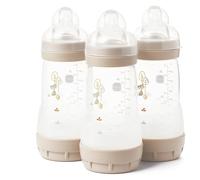 MAM Easy Start Anti-Colic 260ML Baby Bottles 3 Pack White
