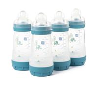 MAM Easy Start Anti-Colic 260ML Baby Bottles 4 Pack Blue