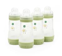 Mam Easy Start Anti-Colic 260Ml Bottles 4 Pack Green