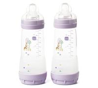 MAM Easy Start Anti-Colic Baby Bottle, Pack of 2, 320ml, Multi